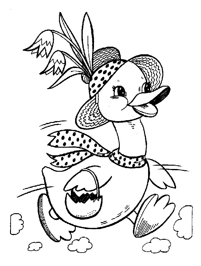 desene de colorat curcan